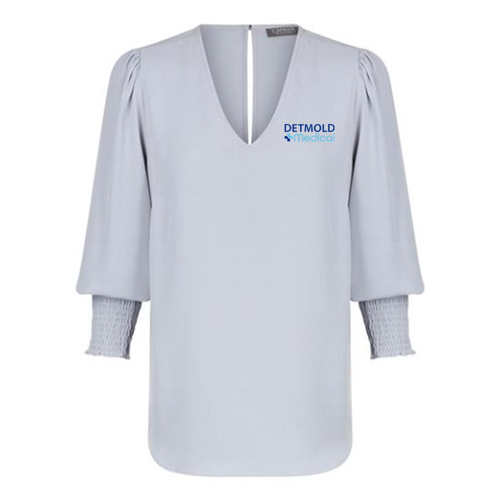 Cleo Shirred Cuff Top - Womens - Detmold Medical