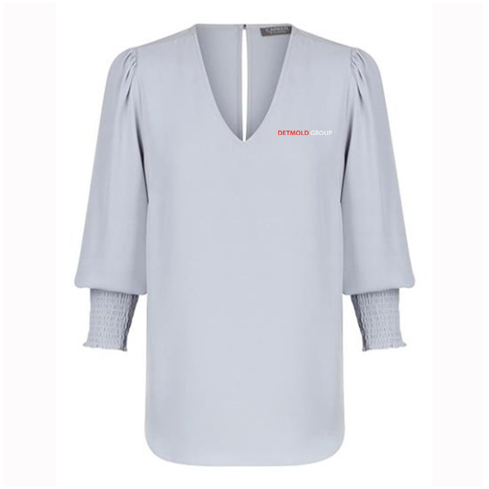 Cleo Shirred Cuff Top - Womens - Detmold Group