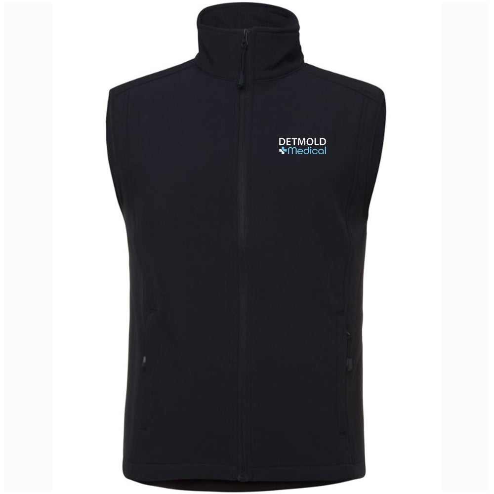 Softshell Vest - Mens - Detmold Medical